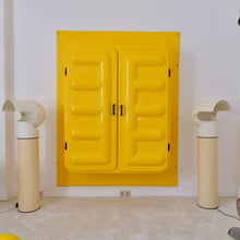 Lade das Bild in den Galerie-Viewer, Edition Somop big yellow space age wall cabinet