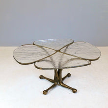 Lade das Bild in den Galerie-Viewer, vintage brutalist bronze table by Lothar Klute