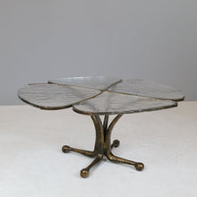 Lade das Bild in den Galerie-Viewer, vintage brutalist bronze table by Lothar Klute