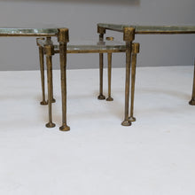 Lade das Bild in den Galerie-Viewer, vintage brutalist bronze tables Lothar Klute (price on request)