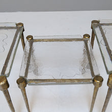 Lade das Bild in den Galerie-Viewer, vintage brutalist bronze tables Lothar Klute (price on request)
