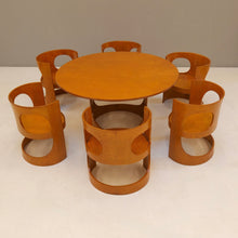 Lade das Bild in den Galerie-Viewer, Arne Jacobsen Asko Pre Pop Set dining set 1969 - maple wood