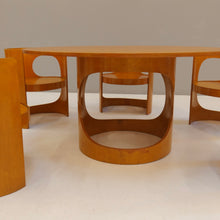 Lade das Bild in den Galerie-Viewer, Arne Jacobsen Asko Pre Pop Set dining set 1969 - maple wood