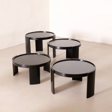 Lade das Bild in den Galerie-Viewer, nesting tables 783 by Gianranco Frattini for Cassina - 1980s Italy