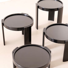 Lade das Bild in den Galerie-Viewer, nesting tables 780 by Gianranco Frattini for Cassina - 1980s