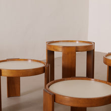 Lade das Bild in den Galerie-Viewer, nesting tables 780 by Gianranco Frattini for Cassina - 1980s