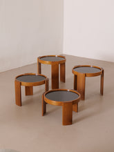 Lade das Bild in den Galerie-Viewer, nesting tables 780 by Gianranco Frattini for Cassina - 1980s