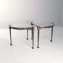 Lade das Bild in den Galerie-Viewer, vintage brutalist bronze tables by Lothar Klute
