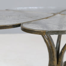 Lade das Bild in den Galerie-Viewer, vintage brutalist bronze table by Lothar Klute

