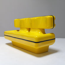Lade das Bild in den Galerie-Viewer, space age bench by Dominique Prevot - 1970s
