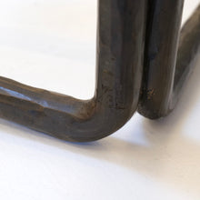 Lade das Bild in den Galerie-Viewer, brutalist console side tables by Lothar Klute 1980s
