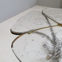 Lade das Bild in den Galerie-Viewer, vintage brutalist bronze table by Lothar Klute
