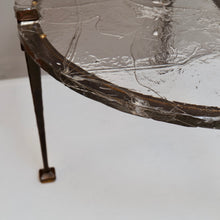 Lade das Bild in den Galerie-Viewer, brutalist bronze console table by Lothar Klute
