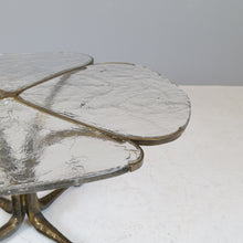 Lade das Bild in den Galerie-Viewer, vintage brutalist bronze table by Lothar Klute

