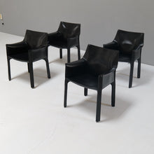 Lade das Bild in den Galerie-Viewer, Cassina Cab 413 Mario Bellin set of 4
