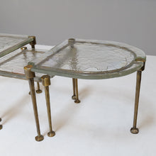 Lade das Bild in den Galerie-Viewer, vintage brutalist bronze tables Lothar Klute (price on request)

