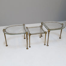 Lade das Bild in den Galerie-Viewer, vintage brutalist bronze tables Lothar Klute (price on request)
