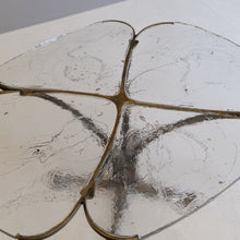 Lade das Bild in den Galerie-Viewer, vintage brutalist bronze table by Lothar Klute
