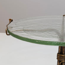 Lade das Bild in den Galerie-Viewer, round organic brutalist bronze table Lothar Klute attr.
