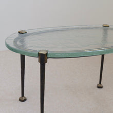 Lade das Bild in den Galerie-Viewer, Lothar Klute forged bronze table
