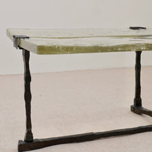 Lade das Bild in den Galerie-Viewer, brutalist table by Lothar Klute (price on request)
