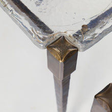 Lade das Bild in den Galerie-Viewer, vintage brutalist bronze tables by Lothar Klute

