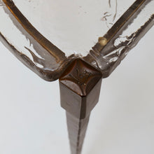Lade das Bild in den Galerie-Viewer, brutalist bronze console table by Lothar Klute
