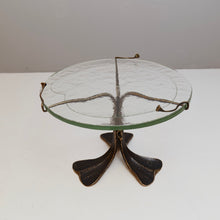 Lade das Bild in den Galerie-Viewer, round organic brutalist bronze table Lothar Klute attr.
