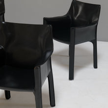 Lade das Bild in den Galerie-Viewer, Cassina Cab 413 Mario Bellin set of 4
