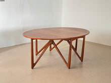 Lade das Bild in den Galerie-Viewer, mid century danish teak dining table by Kurt Ostervig &amp; Carl Madsen für P. Jeppesen Møbelfabrik - 1960

