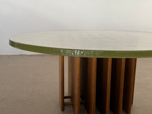 Lade das Bild in den Galerie-Viewer, Heinz Lilienthal round glass coffee table - 1970s
