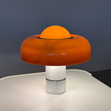 Lade das Bild in den Galerie-Viewer, brown Harvey Guzzini Brumburry lamp by Luigi Massoni
