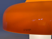 Lade das Bild in den Galerie-Viewer, brown Harvey Guzzini Brumburry lamp by Luigi Massoni
