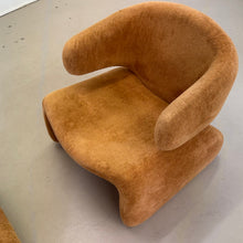 Lade das Bild in den Galerie-Viewer, Djinn lounge chair &amp; ottoman by Olivier Mourgue for Airborne - 1960s
