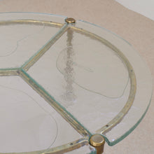 Lade das Bild in den Galerie-Viewer, forged bronze round Lothar Klute table (price on request)
