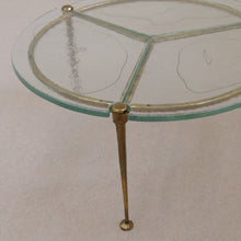 Lade das Bild in den Galerie-Viewer, forged bronze round Lothar Klute table (price on request)
