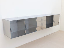 Lade das Bild in den Galerie-Viewer, Vittorio Introini for Saporiti wall mounted sideboard

