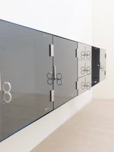 Lade das Bild in den Galerie-Viewer, Vittorio Introini for Saporiti wall mounted sideboard
