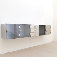 Lade das Bild in den Galerie-Viewer, Vittorio Introini for Saporiti wall mounted sideboard

