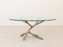 Lade das Bild in den Galerie-Viewer, bronze table Jacques Duval design
