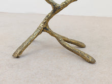 Lade das Bild in den Galerie-Viewer, bronze table Jacques Duval design
