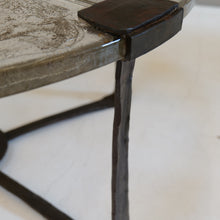 Lade das Bild in den Galerie-Viewer, monumental round coffee table by Lothar Klute - 1980s (price on request)
