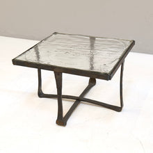 Lade das Bild in den Galerie-Viewer, early Lothar Klute forged coffee table
