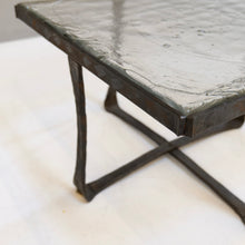 Lade das Bild in den Galerie-Viewer, early Lothar Klute forged coffee table
