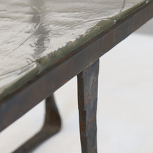 Lade das Bild in den Galerie-Viewer, early Lothar Klute forged coffee table
