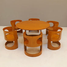 Lade das Bild in den Galerie-Viewer, Arne Jacobsen Asko Pre Pop Set dining set 1969 - maple wood
