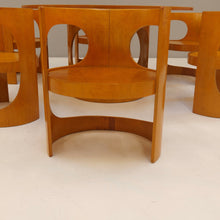 Lade das Bild in den Galerie-Viewer, Arne Jacobsen Asko Pre Pop Set dining set 1969 - maple wood

