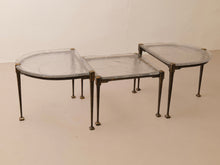 Lade das Bild in den Galerie-Viewer, Lothar Klute bronze table set of 3
