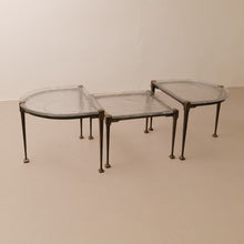 Lade das Bild in den Galerie-Viewer, Lothar Klute bronze table set of 3
