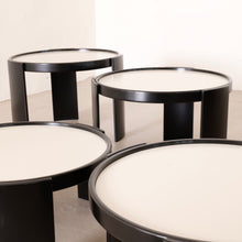 Lade das Bild in den Galerie-Viewer, nesting tables 783 by Gianranco Frattini for Cassina - 1980s Italy
